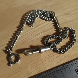 Vintage Accessories - Clearanceš„Hot 5/$15 silver pocket watch chain Vintage Accessories - Clearanceš„Hot 5/$15 silver pocket watch chain